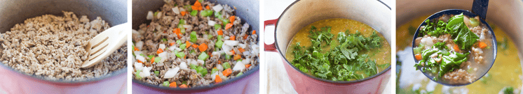 sausage kale bean soup